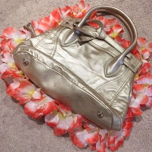 Worthington light gold purse